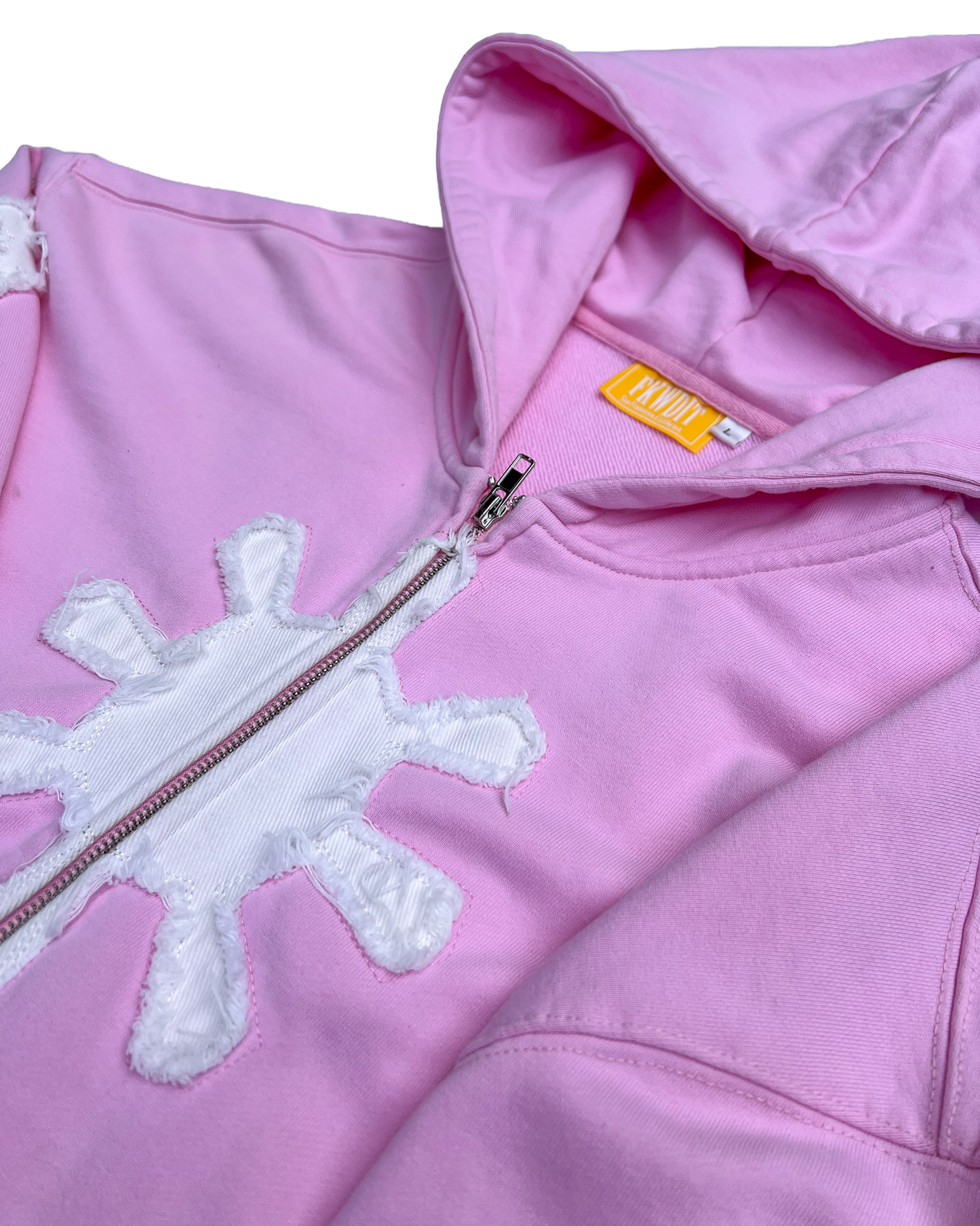 PINK THREE STARS AND A SUN ZIP UP